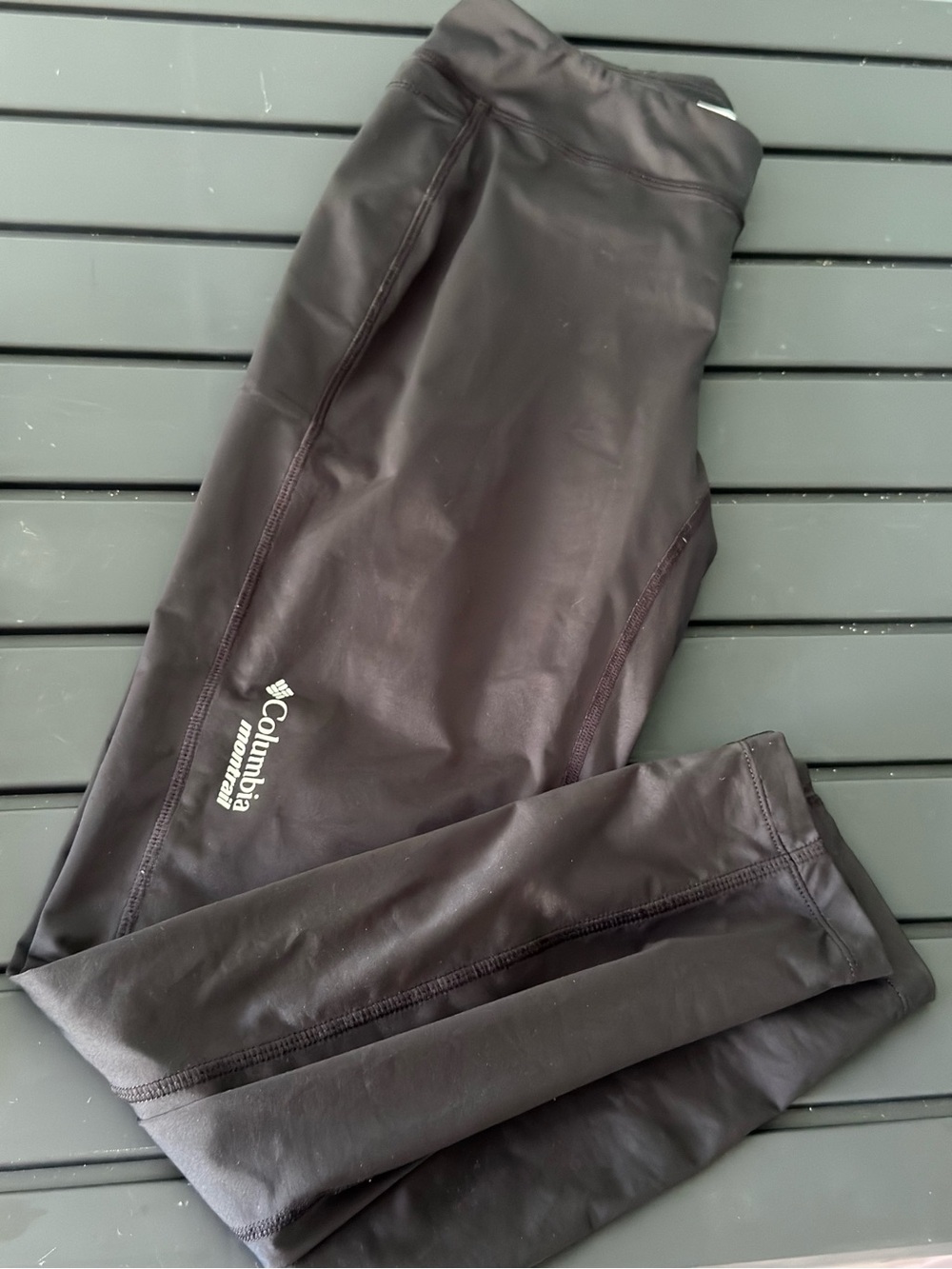 Columbia Montrail Black Athletic Tights - Picture 3 of 4